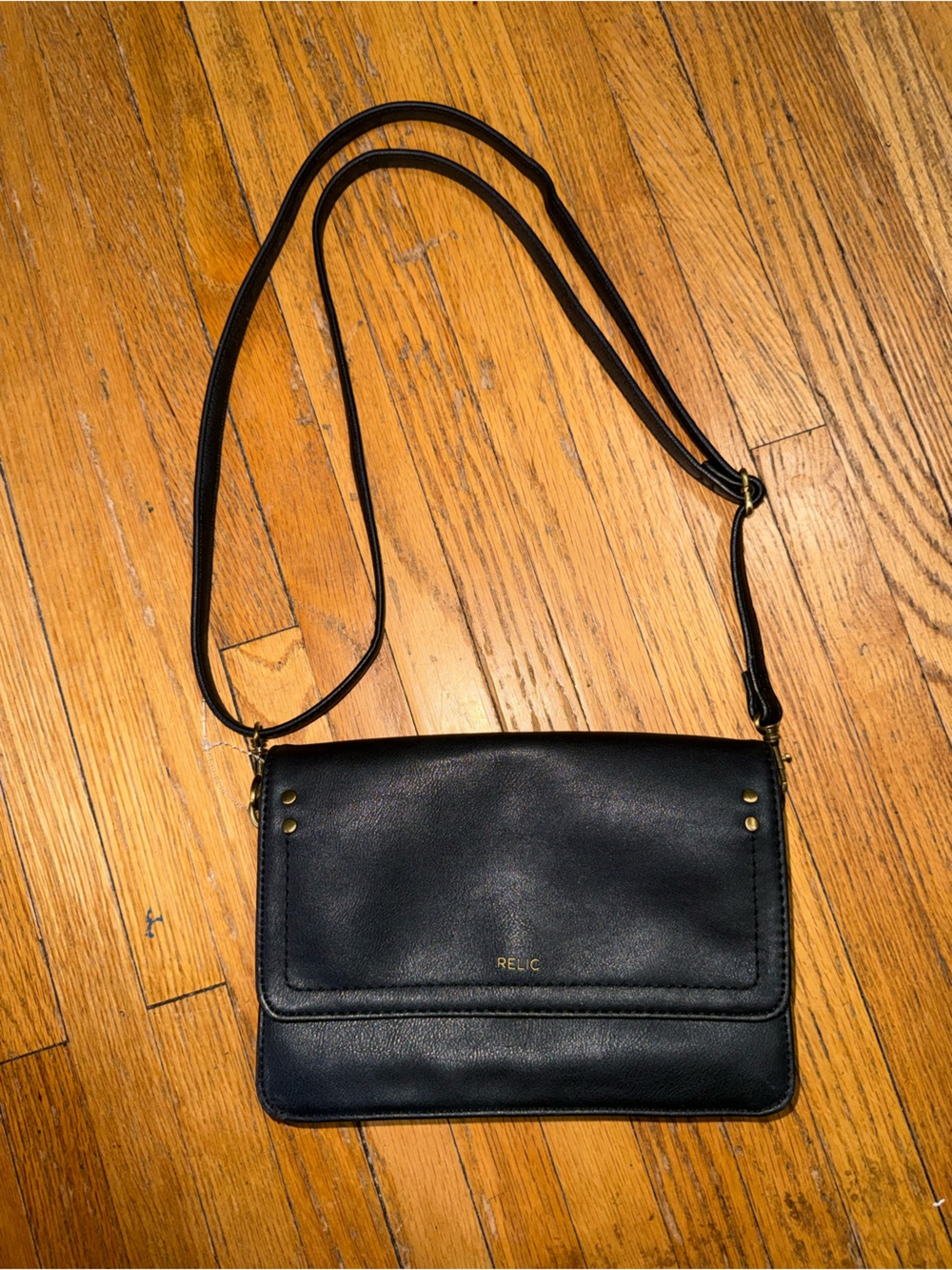 Black RELIC Crossbody Bag